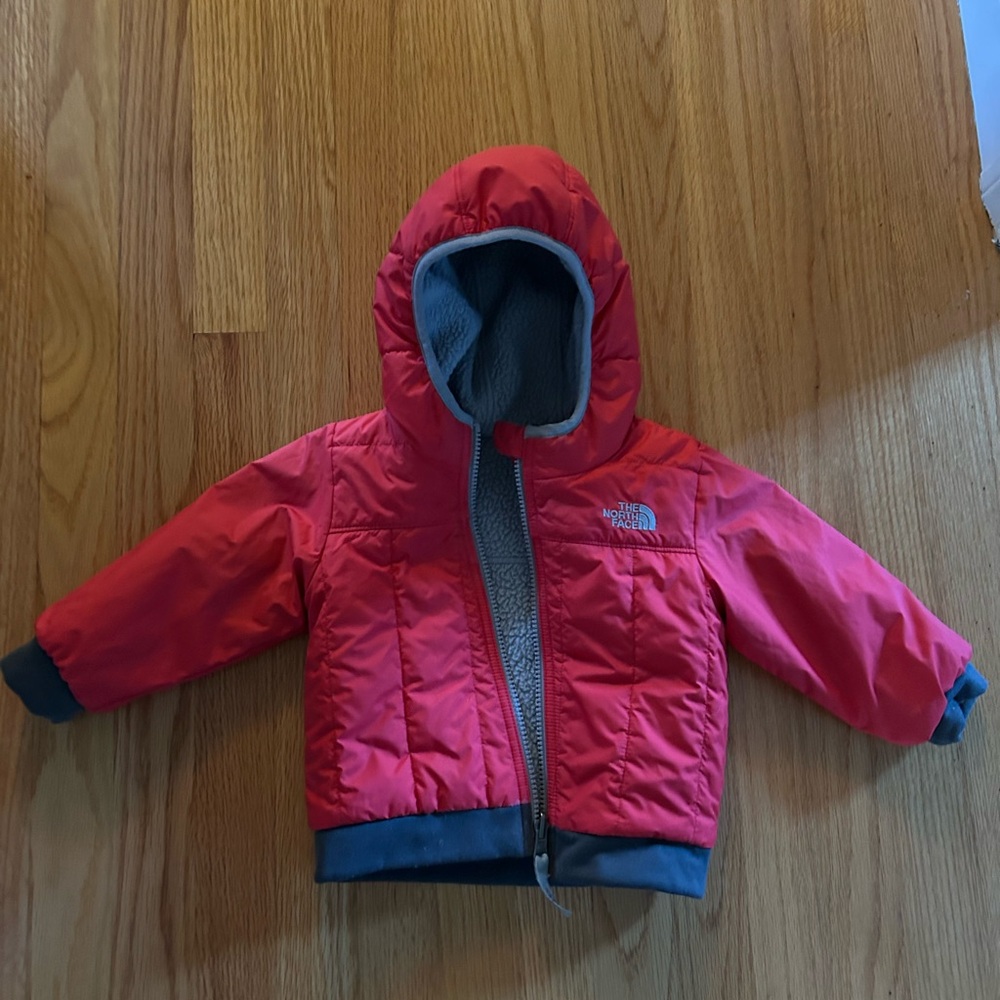 The North Face Red Hooded Jacket